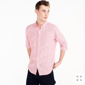 MENS Irish linen slim shirt